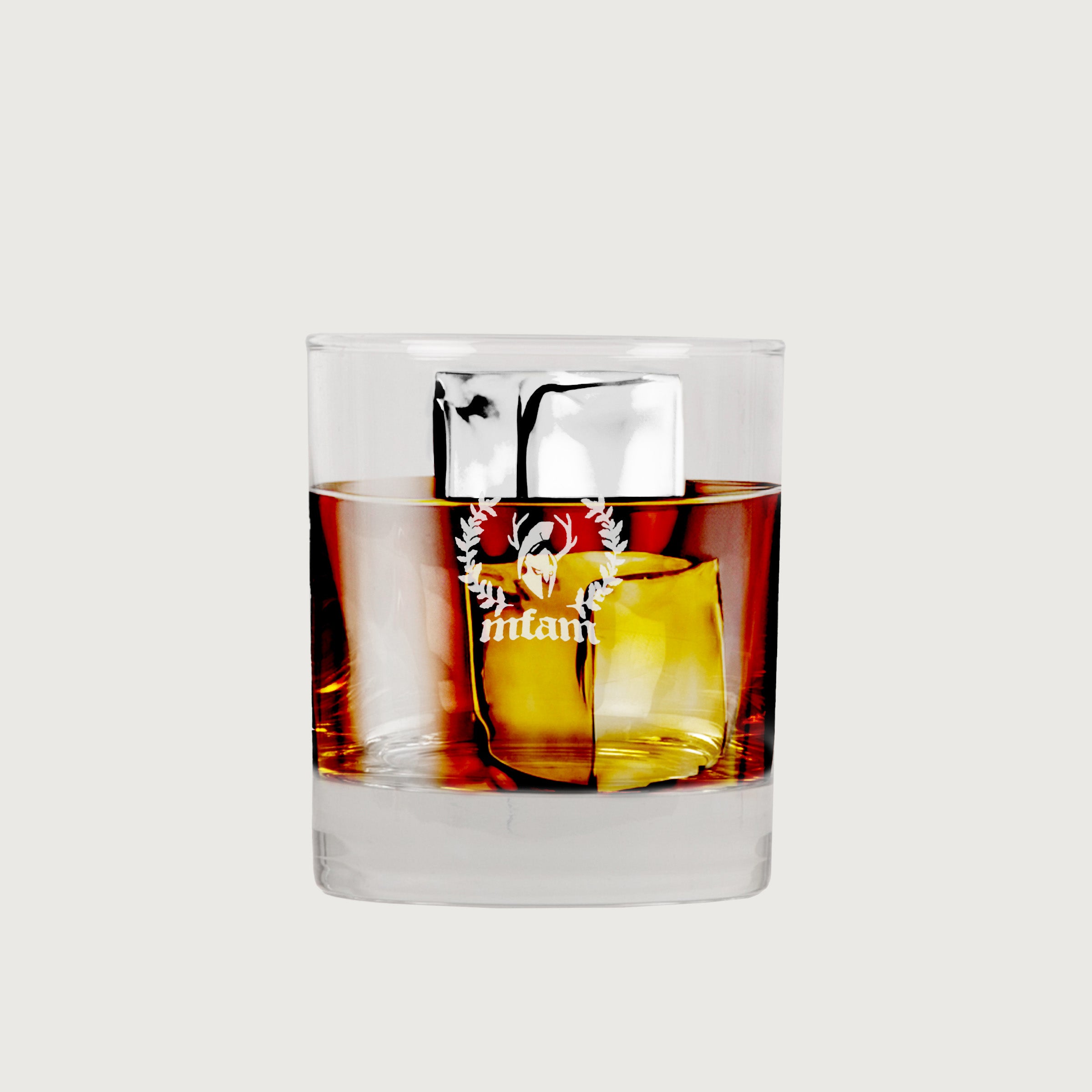 MFAM HOLIDAY WHISKEY GLASS