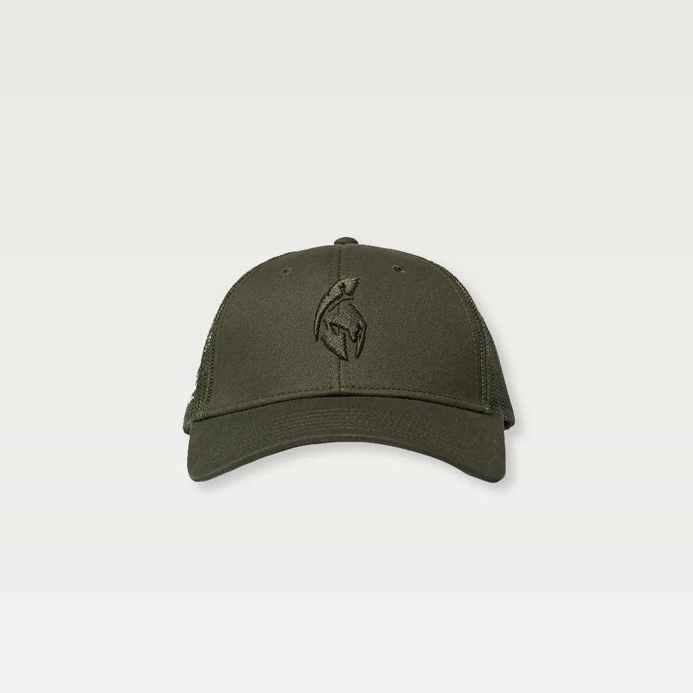 PEACE & LOVE TRUCKER HAT